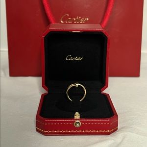 CARTIER JUSTE UN CLOU RING, SMALL MODEL (YELLOW GOLD)